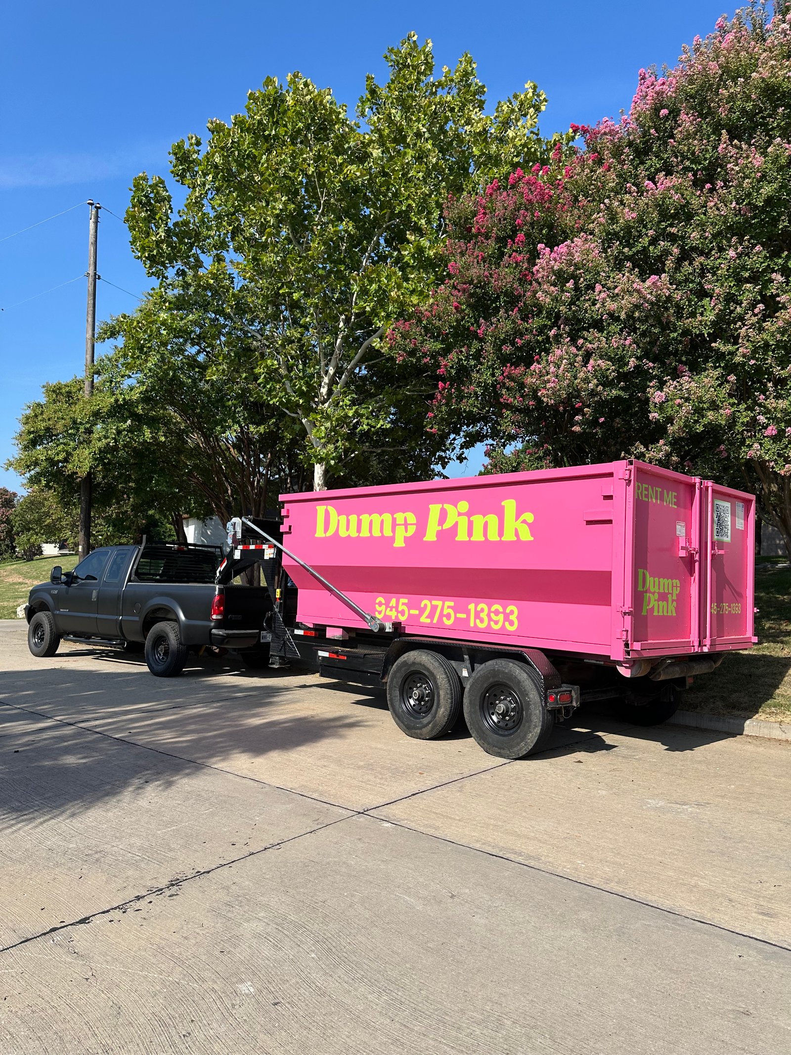 Dump Pink Hero Image - Desktop