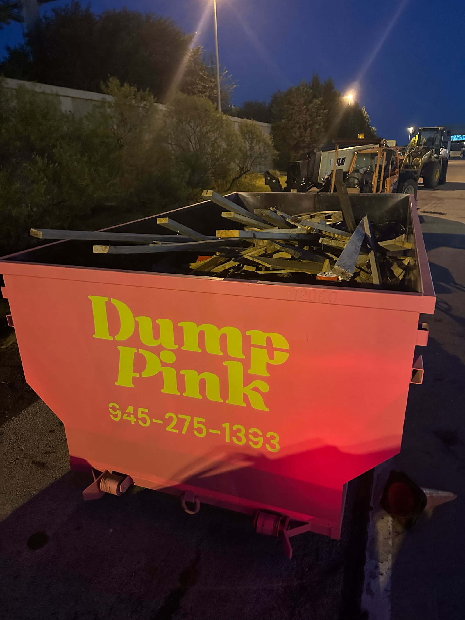 Dump Pink Hero Image - Mobile